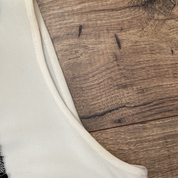 J.Crew Collection Black Lace Blouse - Picture 3 of 6